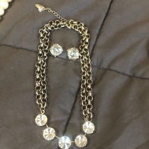 Plunder earrings and necklace set